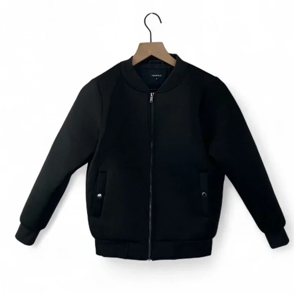 Drop Dead Neosprene Blasphemy Bomber Jacket